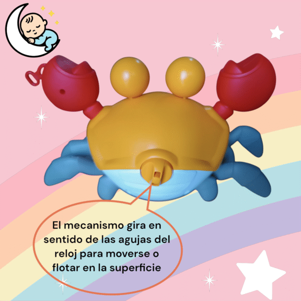 Juguete multisensorial en forma de cangrejo - Image 3