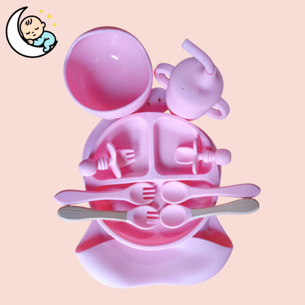 Set de Alimentación Rosado Claro